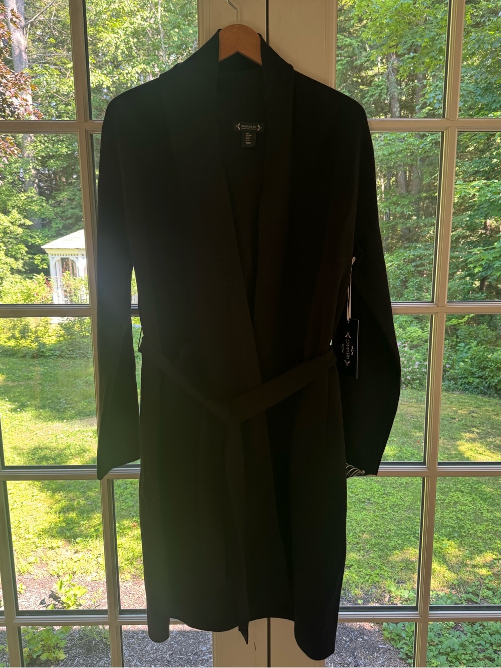 NWT Nanette Lepore Tie Waist Long Sweater